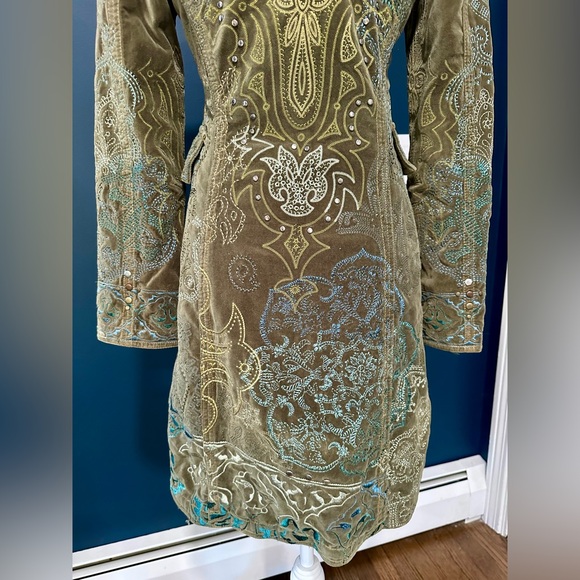 Johnny Was / Two Ten Ten Five Embroidered Duster Coat, Size XS - Picture 13 of 15